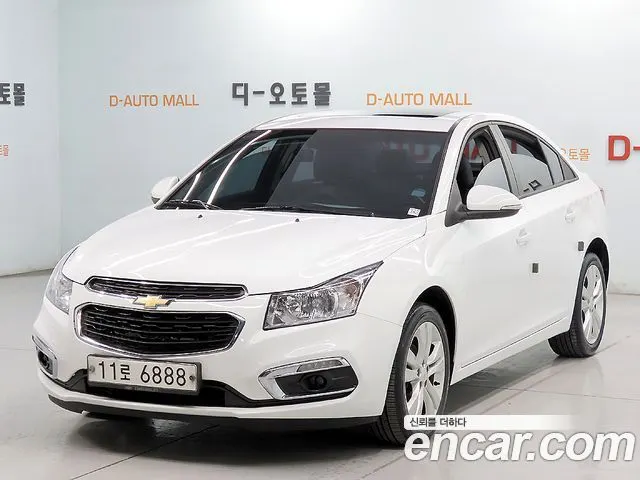 CHEVROLET AMAZING NEW CRUZE 2015 — 82 648 км, белый, Корея — под ключ — фото 11