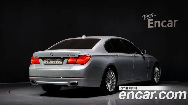 BMW 7 SERIES 2015 — 185 507 км, серебристый, Корея — под ключ — фото 2