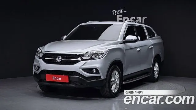 KGM REXTON SPORTS 2019 — 85 448 км, серебристый, Корея — под ключ — фото 1