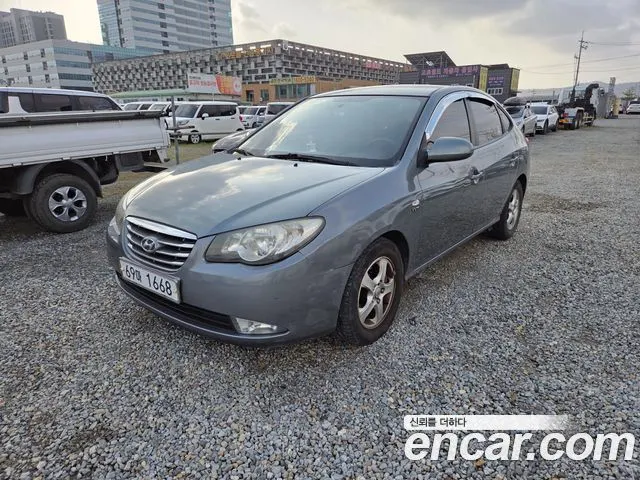 HYUNDAI AVANTE 2010 — 146 619 км, серебристо-серый, Корея — под ключ — фото 2