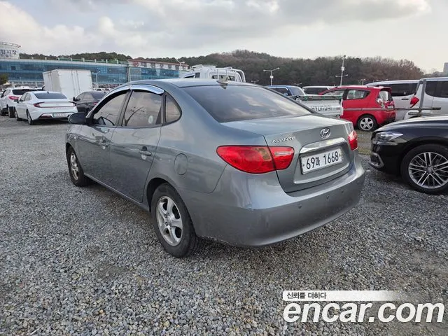 HYUNDAI AVANTE 2010 — 146 619 км, серебристо-серый, Корея — под ключ — фото 3