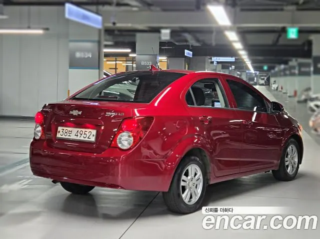 CHEVROLET AVEO SEDAN 2013 — 134 036 км, красный, Корея — под ключ — фото 2