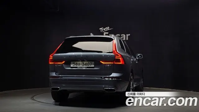 VOLVO XC60 2018 — 53 572 км, светло-серебристый, Корея — под ключ — фото 4