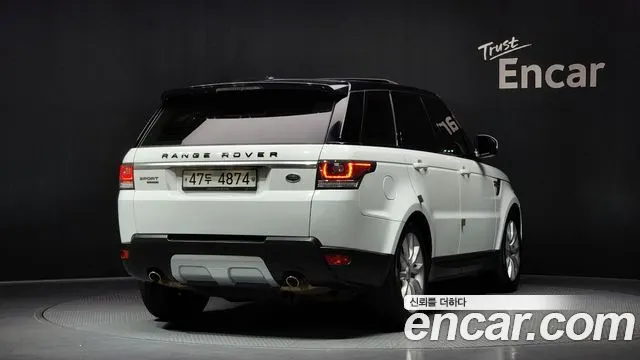LAND ROVER RANGE ROVER SPORT (2 ПОК.) 2016 — 126 726 км, Корея — под ключ — фото 2
