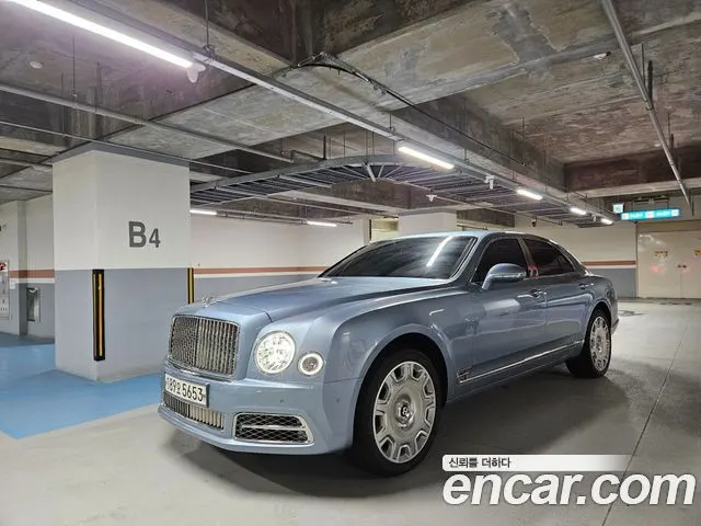 BENTLEY MULSANNE 2017 — 64 120 км, голубой, Корея — под ключ — фото 11