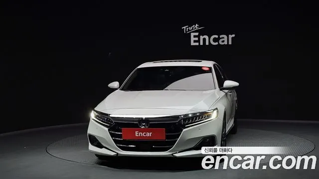 HONDA ACCORD 1 2021 — 37 512 км, белый, Корея — под ключ — фото 3