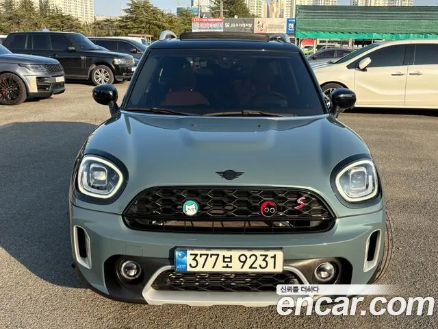 MINI COOPER S COUNTRYMAN 2022 — 24 998 км, салатовый, Корея — под ключ — фото 2