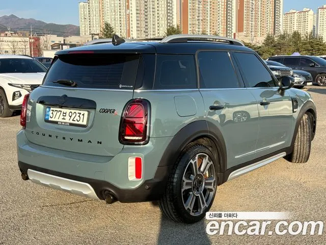 MINI COOPER S COUNTRYMAN 2022 — 24 998 км, салатовый, Корея — под ключ — фото 6