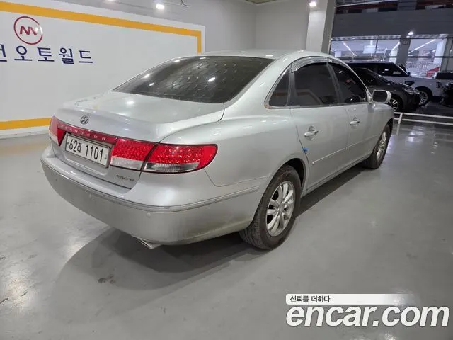 HYUNDAI GRANDEUR NEW LUXURY 2009 — 126 231 км, серебристый, Корея — под ключ — фото 5