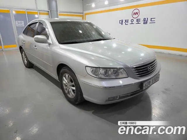 HYUNDAI GRANDEUR NEW LUXURY 2009 — 126 231 км, серебристый, Корея — под ключ — фото 6