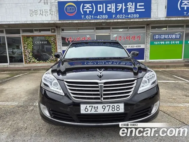 HYUNDAI EQUUS 2014 — 211 486 км, чёрный, Корея — под ключ — фото 11