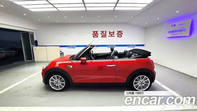 MINI COOPER CONVERTIBLE 2020 — 132 800 км, красный, Корея — под ключ — фото 3