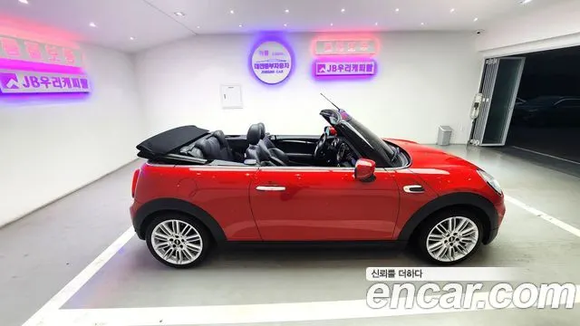 MINI COOPER CONVERTIBLE 2020 — 132 800 км, красный, Корея — под ключ — фото 8