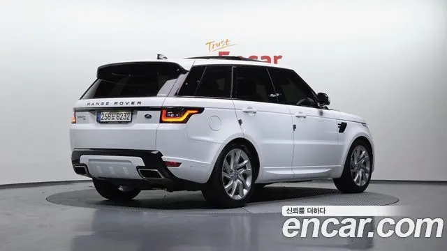 LAND ROVER RANGE ROVER SPORT 2022 — 78 250 км, белый, Корея — под ключ — фото 2