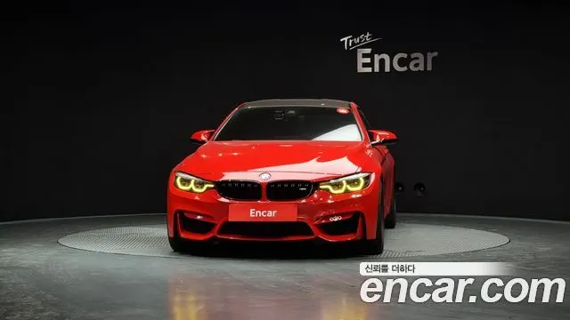 BMW M4 2019 — 98 327 км, красный, Корея — под ключ — фото 3