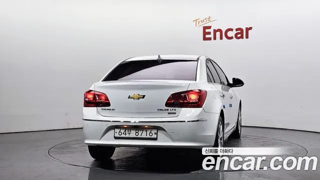 CHEVROLET AMAZING NEW CRUZE 2015 — 94 083 км, белый, Корея — под ключ — фото 4
