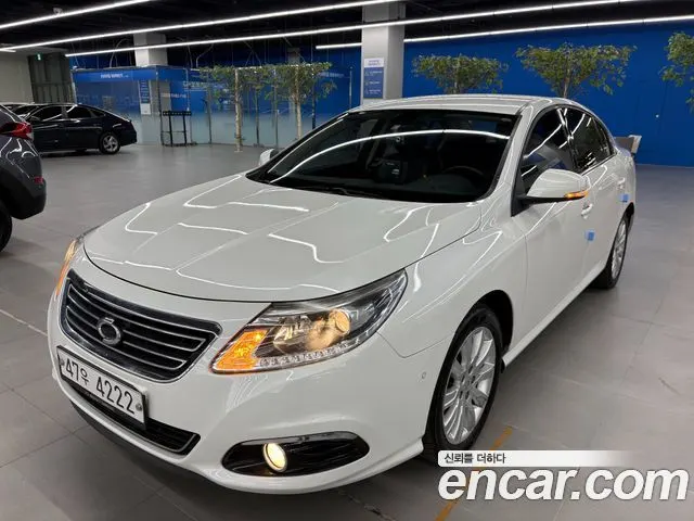 RENAULT KOREA SM5 PLATINUM 2014 — 143 000 км, белый, Корея — под ключ — фото 3