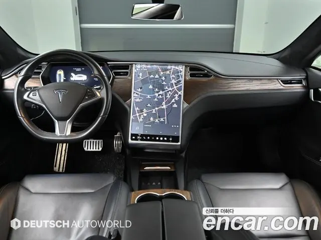 TESLA MODEL S 2017 — 82 610 км, серебристо-серый, Корея — под ключ — фото 7