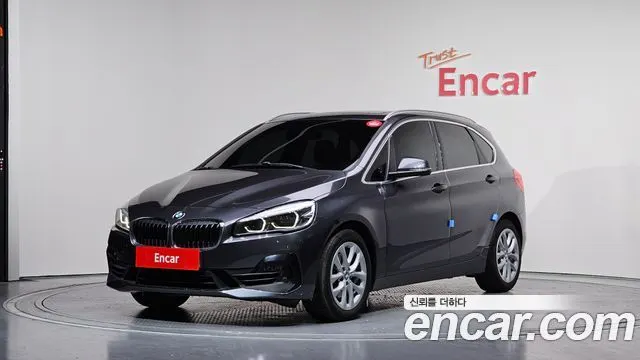 BMW 2 SERIES ACTIVE TOURER 2021 — 77 070 км, серый, Корея — под ключ — фото 1