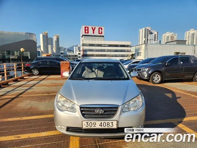 HYUNDAI AVANTE 2009 — 147 639 км, серебристо-серый, Корея — под ключ — фото 4