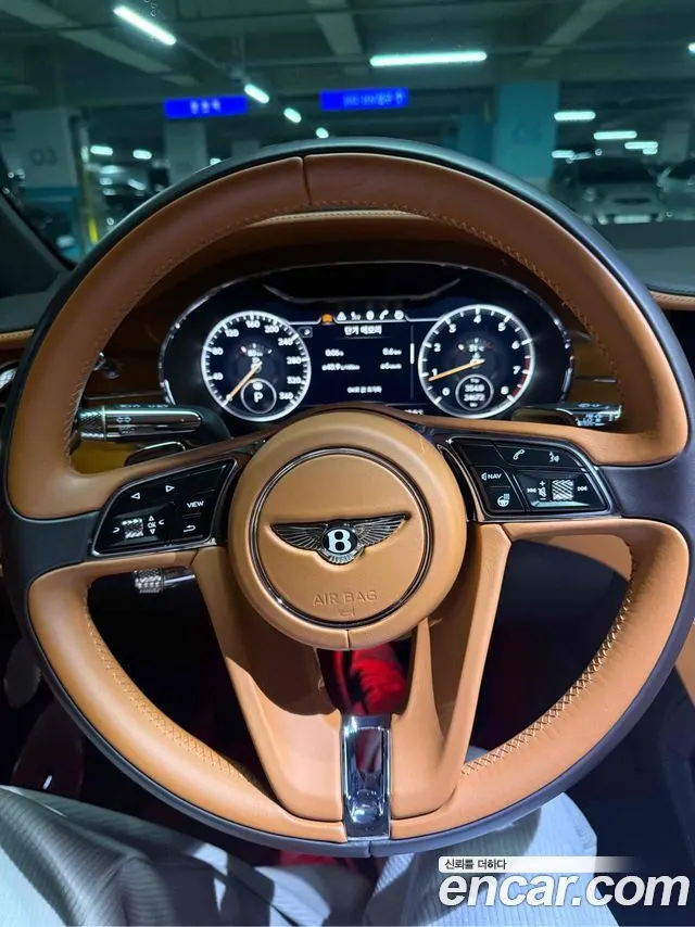 BENTLEY GT 2020 — 25 000 км, синий, Корея — под ключ — фото 8