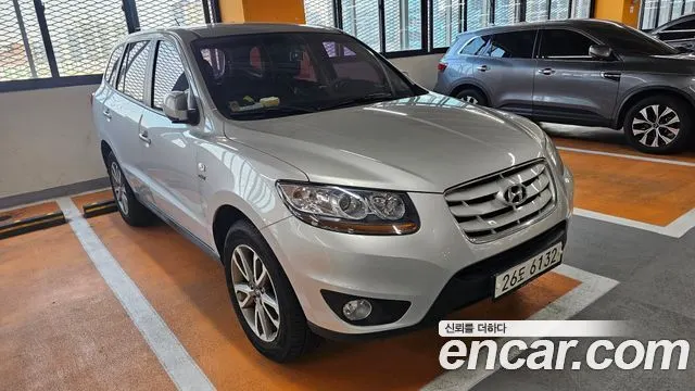 HYUNDAI SANTA FE 2011 — 240 000 км, серебристый, Корея — под ключ — фото 2