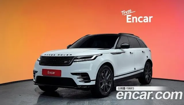 LAND ROVER RANGE ROVER VELAR 2025 — 5 331 км, белый, Корея — под ключ — фото 2