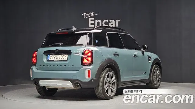 MINI COOPER S COUNTRYMAN 2023 — 22 592 км, серебристый, Корея — под ключ — фото 2