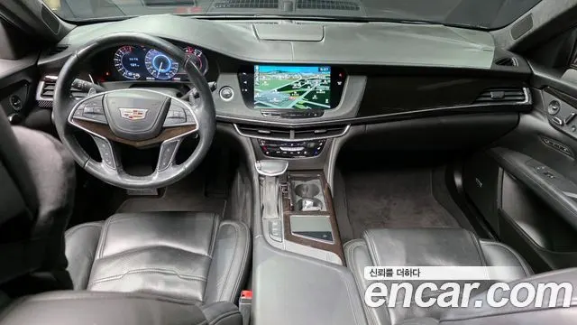CADILLAC CT6 2018 — 96 632 км, чёрный, Корея — под ключ — фото 7