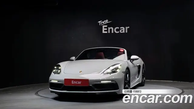 PORSCHE 718 BOXSTER 2024 — 12 628 км, серебристо-серый, Корея — под ключ — фото 3