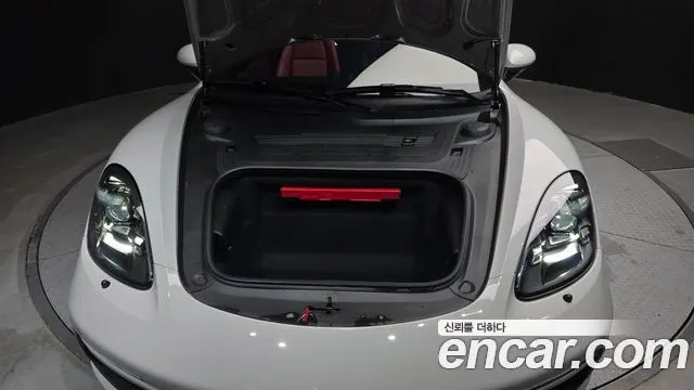 PORSCHE 718 BOXSTER 2024 — 12 628 км, серебристо-серый, Корея — под ключ — фото 6