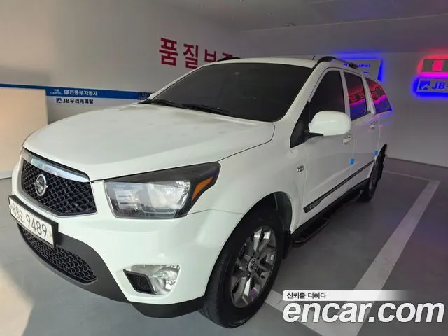 KGM KORANDO SPORTS 2016 — 214 182 км, белый, Корея — под ключ — фото 1