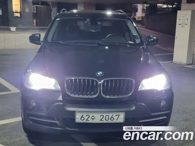 BMW X5 2007 — 180 000 км, чёрный, Корея — под ключ — фото 11
