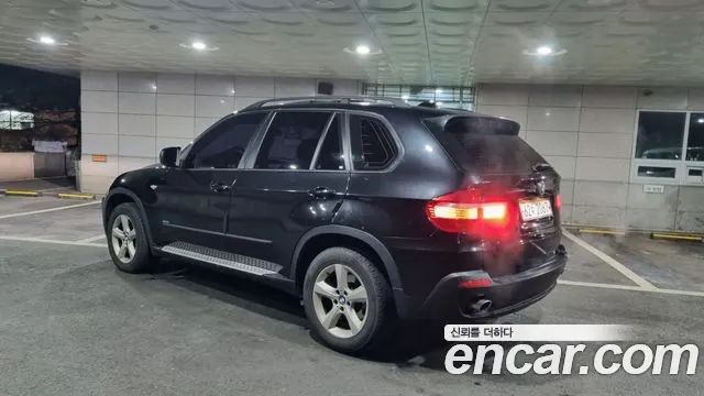 BMW X5 2007 — 180 000 км, чёрный, Корея — под ключ — фото 4