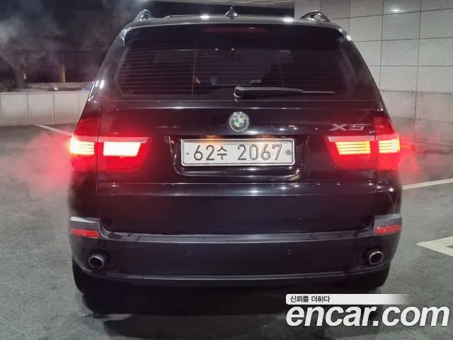 BMW X5 2007 — 180 000 км, чёрный, Корея — под ключ — фото 5