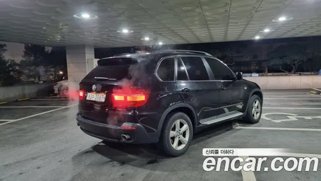 BMW X5 2007 — 180 000 км, чёрный, Корея — под ключ — фото 6