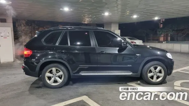 BMW X5 2007 — 180 000 км, чёрный, Корея — под ключ — фото 7