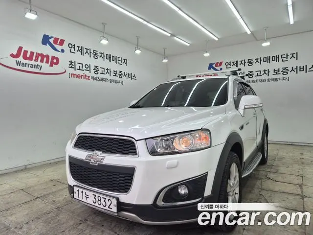 CHEVROLET CAPTIVA 2015 — 110 292 км, белый, Корея — под ключ — фото 1