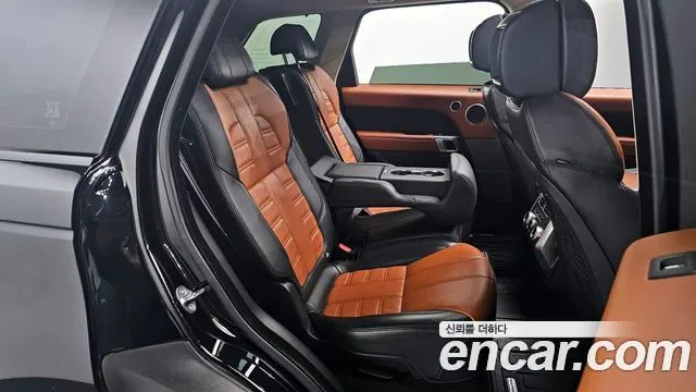 LAND ROVER RANGE ROVER SPORT 2016 — 77 675 км, чёрный, Корея — под ключ — фото 12