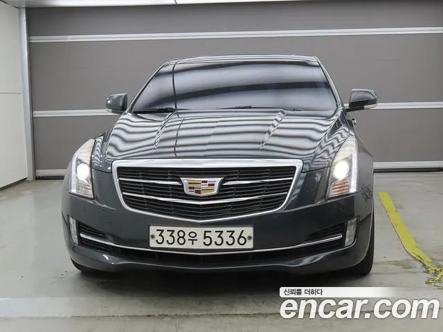 CADILLAC ATS 2015 — 90 714 км, серый, Корея — под ключ — фото 2