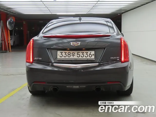 CADILLAC ATS 2015 — 90 714 км, серый, Корея — под ключ — фото 3