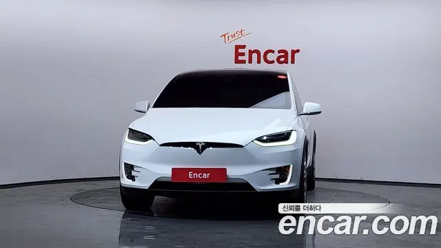 TESLA MODEL X 2019 — 68 707 км, белый, Корея — под ключ — фото 3