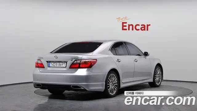 LEXUS LS460 2011 — 155 115 км, серебристо-серый, Корея — под ключ — фото 2