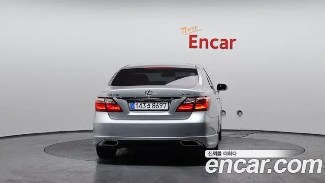 LEXUS LS460 2011 — 155 115 км, серебристо-серый, Корея — под ключ — фото 4