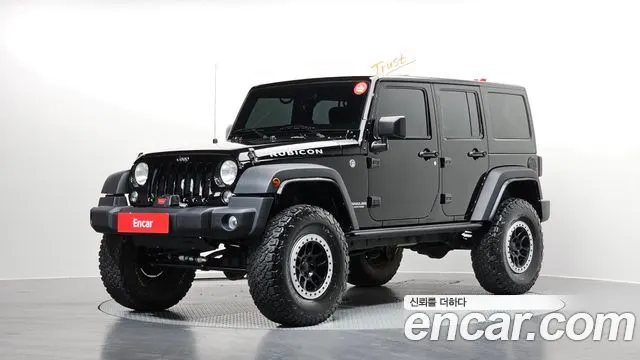 JEEP WRANGLER 2017 — 39 872 км, чёрный, Корея — под ключ — фото 1