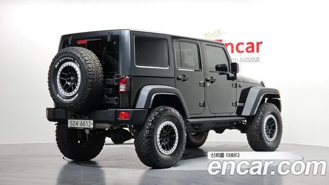 JEEP WRANGLER 2017 — 39 872 км, чёрный, Корея — под ключ — фото 2