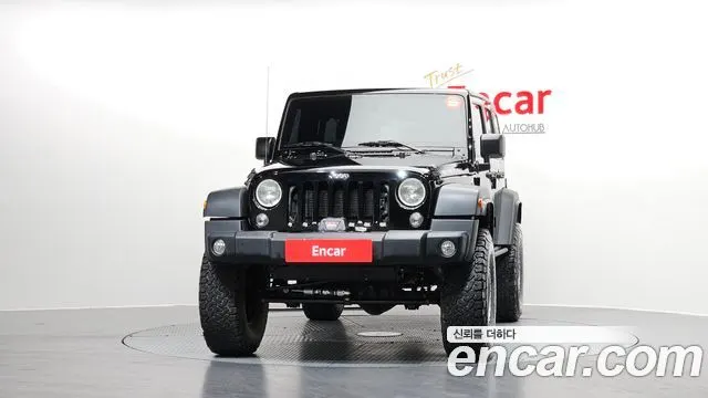 JEEP WRANGLER 2017 — 39 872 км, чёрный, Корея — под ключ — фото 3