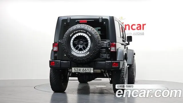JEEP WRANGLER 2017 — 39 872 км, чёрный, Корея — под ключ — фото 4