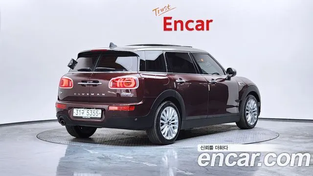 MINI COOPER D CLUBMAN 2018 — 150 638 км, бордовый, Корея — под ключ — фото 2