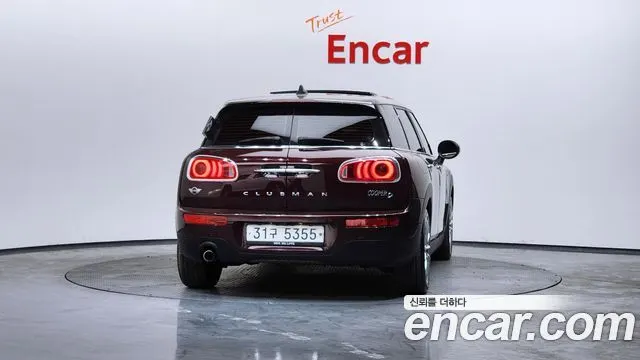 MINI COOPER D CLUBMAN 2018 — 150 638 км, бордовый, Корея — под ключ — фото 4